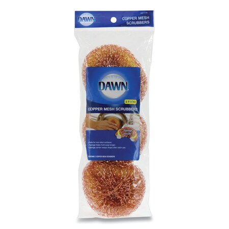 Dawn Copper Scrubber, Copper, 3PK 437779